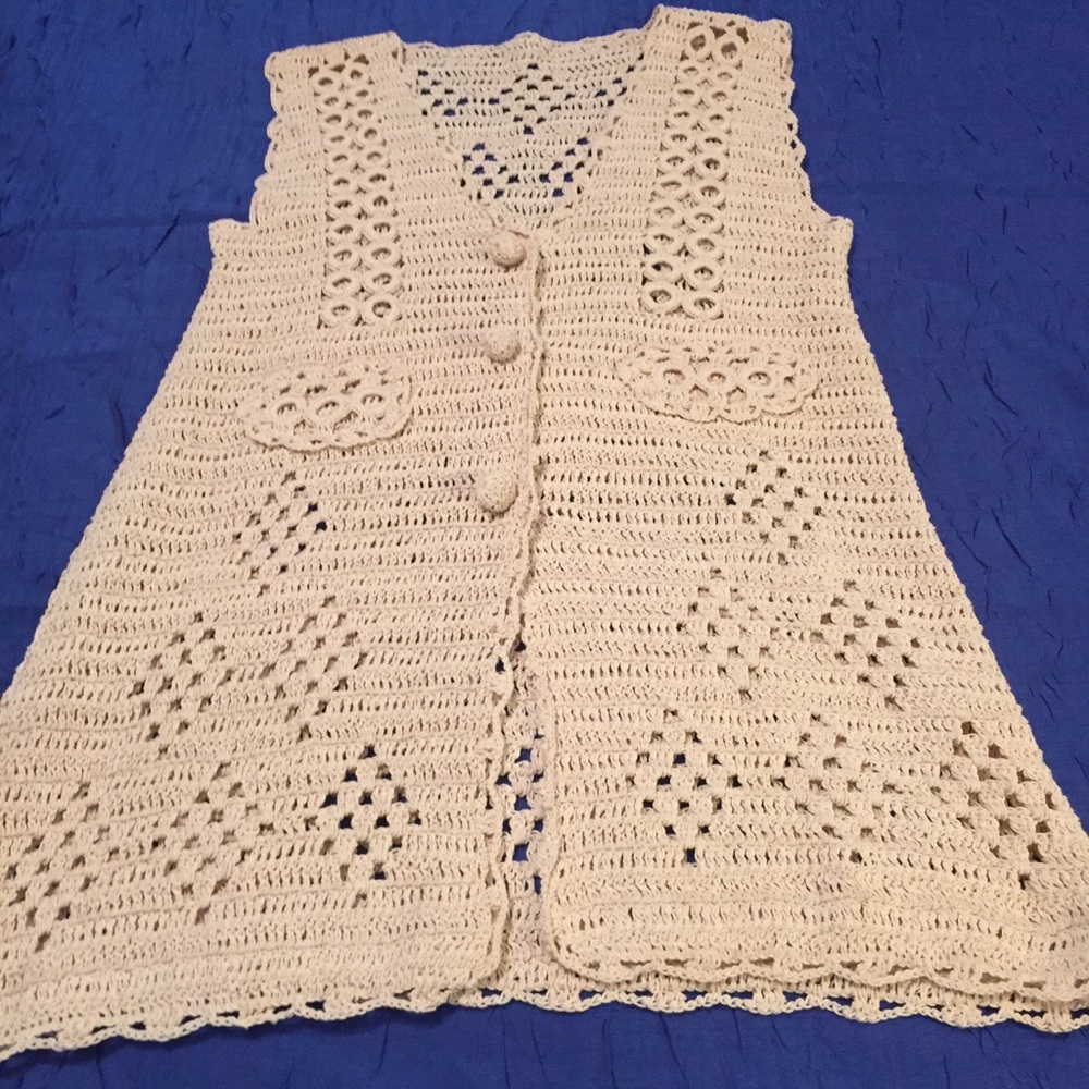 Beautiful Crocheted Vest